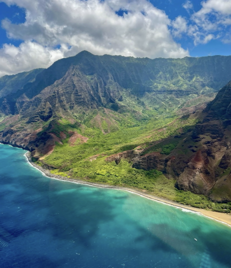 Hawaii coastline saved as a trip idea